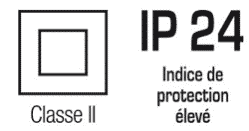 Logo classe II IP 24