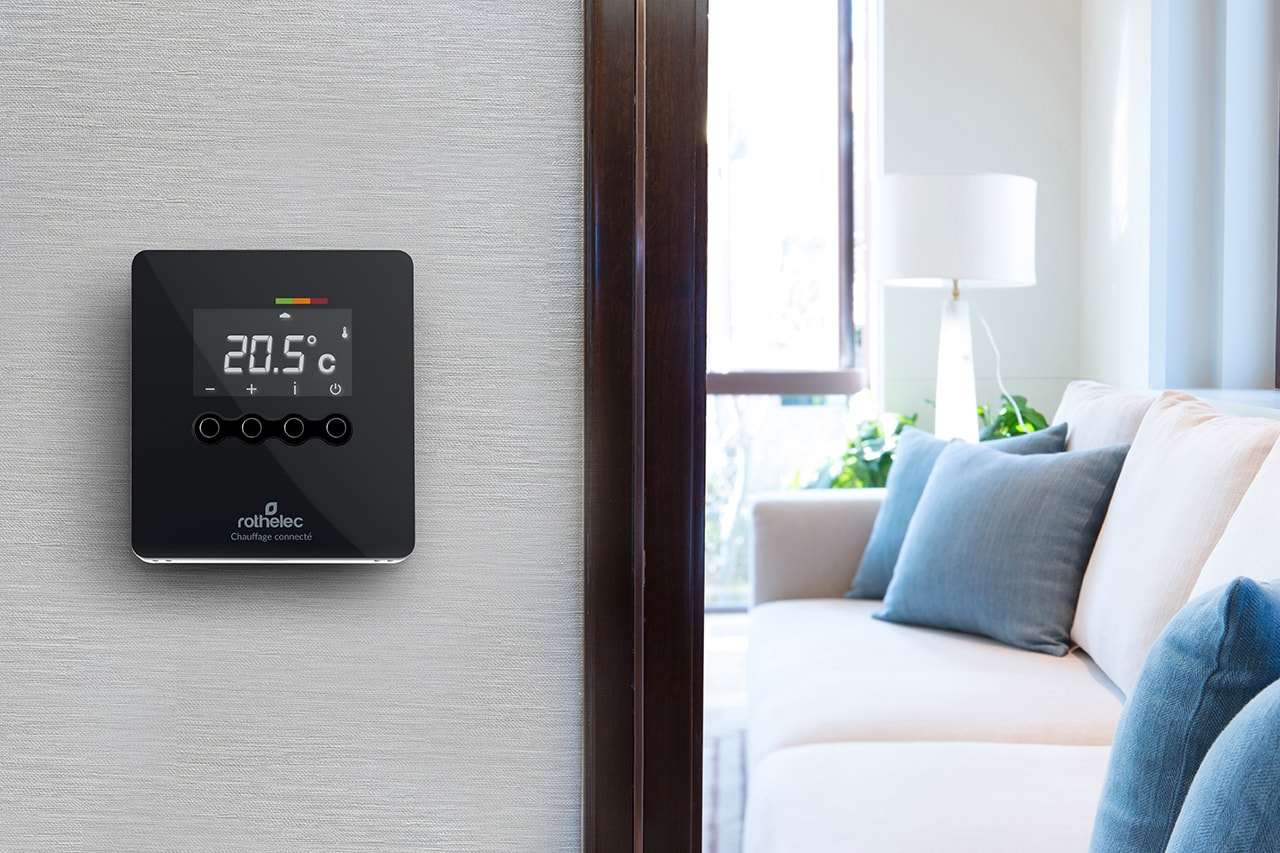 thermostat sans fil radiateur électrique Rothelec