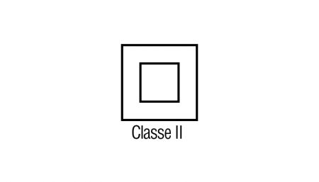 Label électrique Classe 2