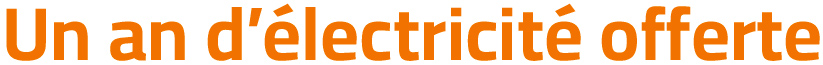1 an electricite