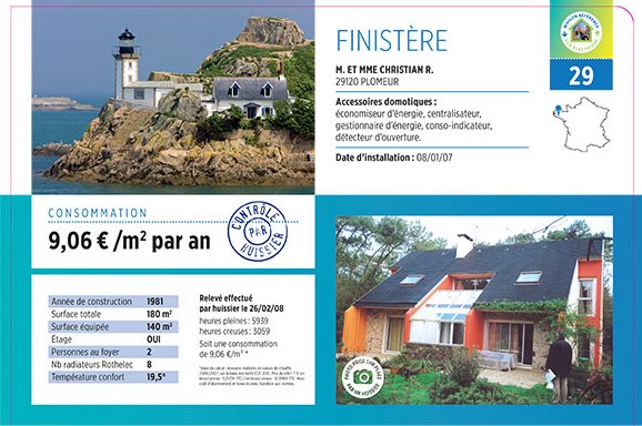 Maison référence chauffage électrique Rothelec Finistère