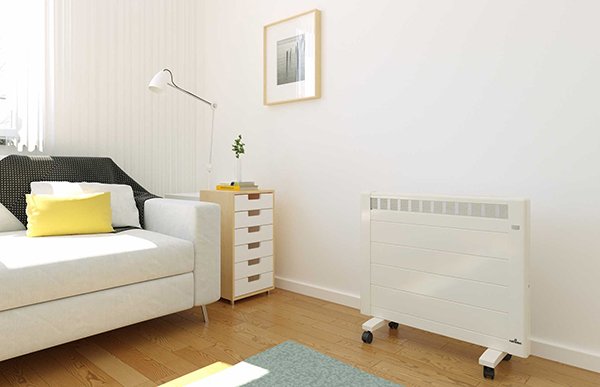radiateur a inertie mobile salon