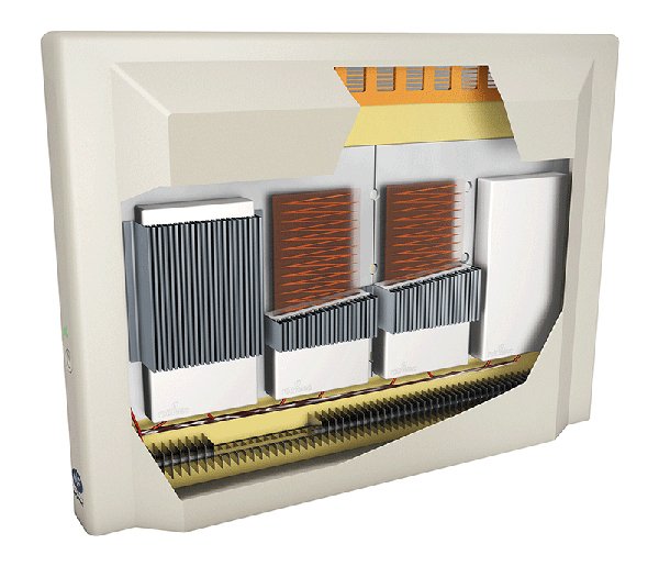 Radiateur électrique à inertie avec thermostat
