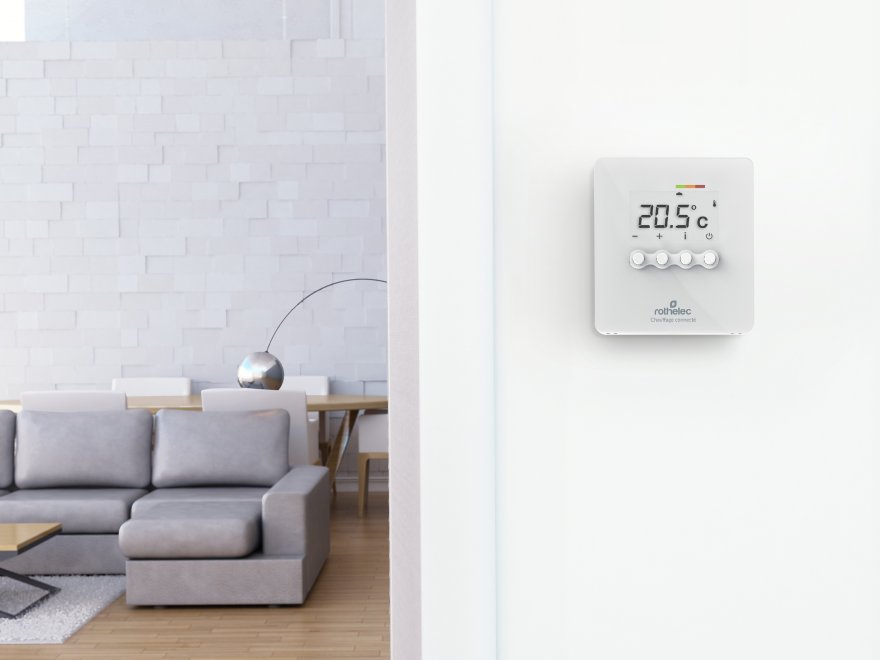 thermostat connecté radiateur inertie programmable